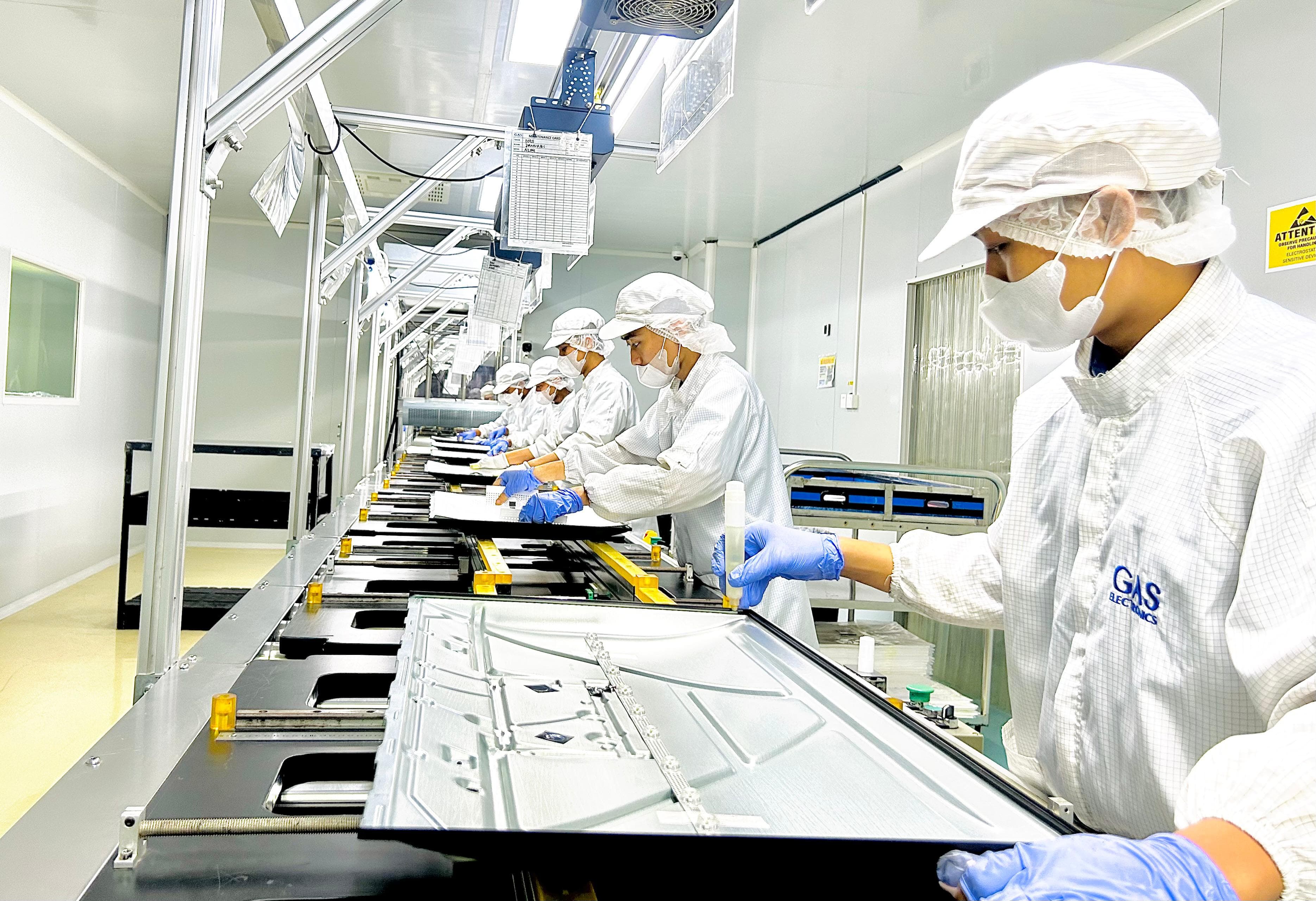 Electronics manufacturing process at Global Anugerah Setia